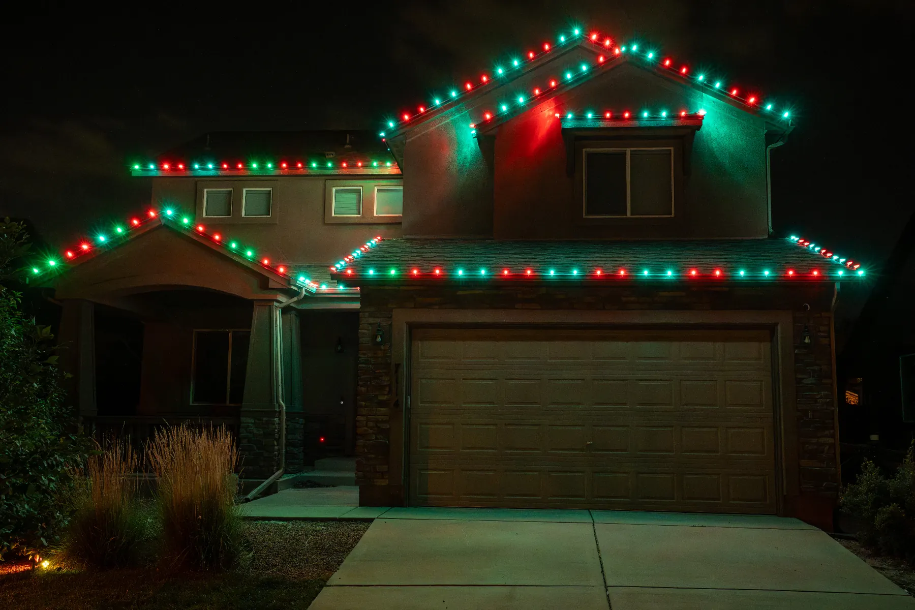 Christmas light color option 5